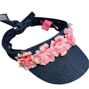 Betsey Johnson Denim visor